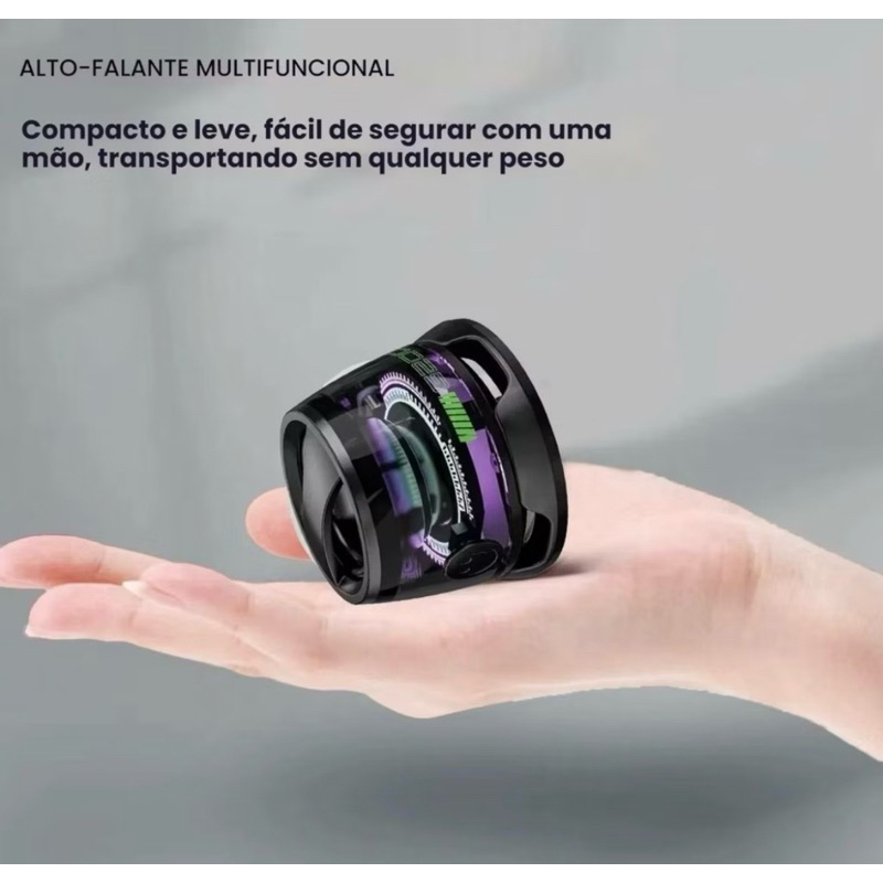 Caixa de som Portátil Magnética Ezra D16 | Shopee Brasil