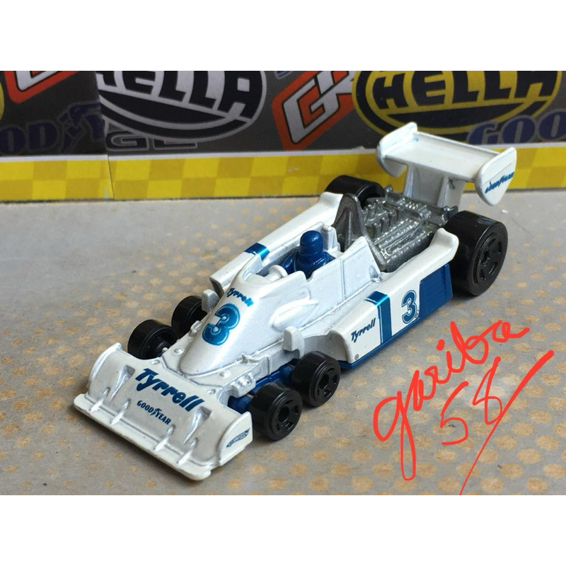 HOT WHEELS TYRRELL P34 SIX WHEELER F1 FÓRMULA 1 2010 HW PREMIERE