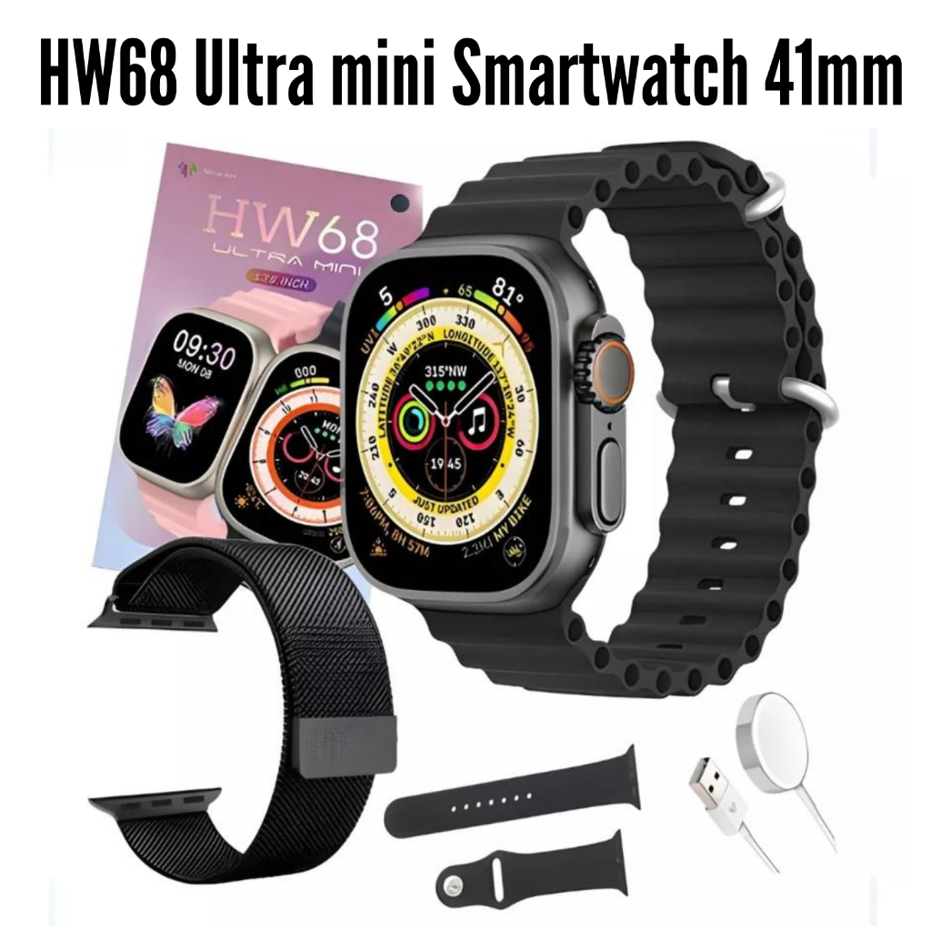 Smartwatch Ultra 8 Mini & HW8 Ultra Mini 41mm – Relógio Inteligente ...