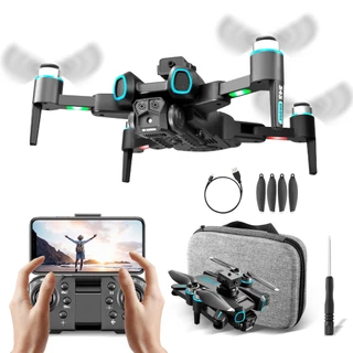 S4S Drone Profissional 4K, Câmera Dupla, Controle Remoto, Fotografia Aérea, Quadricóptero