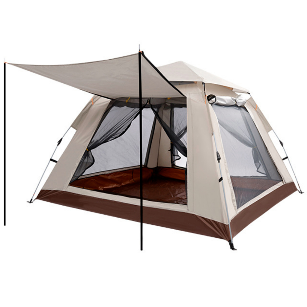 Barraca Acampar Grande 4-8 Pessoas Varanda Tenda Praia Pesca WCT Fitness em Oferta na Shopee