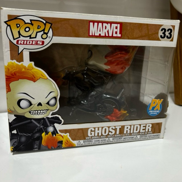 Funko Pop! Ghost Rider #47 + Comic - Comicon Napoli 2024 - Limited Edition