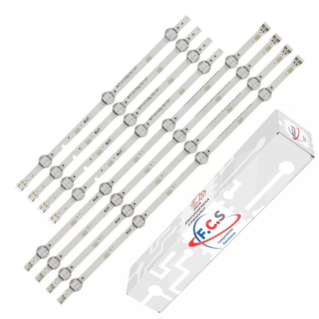 1 Kit Leds Para Un43m5300, Un43m5300af P2s1 - Aluminio, | Meses Sin Inter&eacute;s