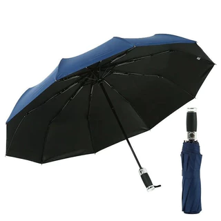 Guarda-Chuva Automático Reforçado 12 Hastes – Sombrinha, Resistente e Proteção Solar Blackout