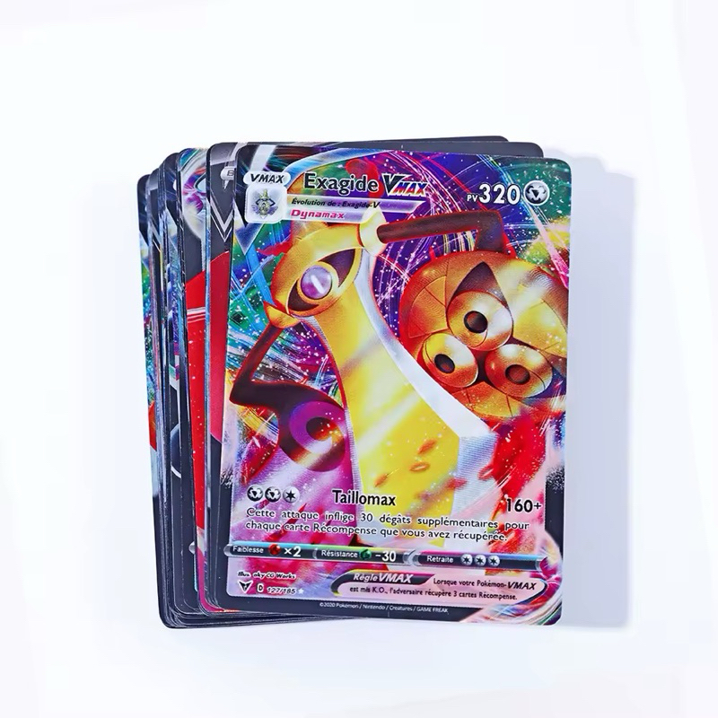 Kit De 10 Cartas Pokémon Brilhantes VMAX/GX/V Português | Shopee