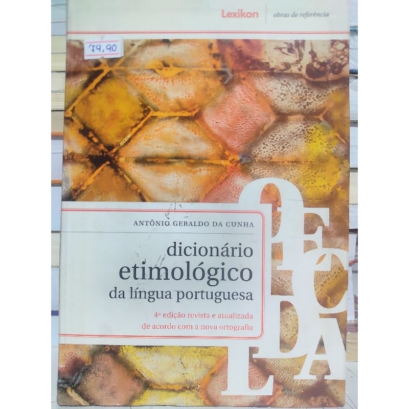Dicionário Etimológico da Língua Portuguesa | Shopee Brasil