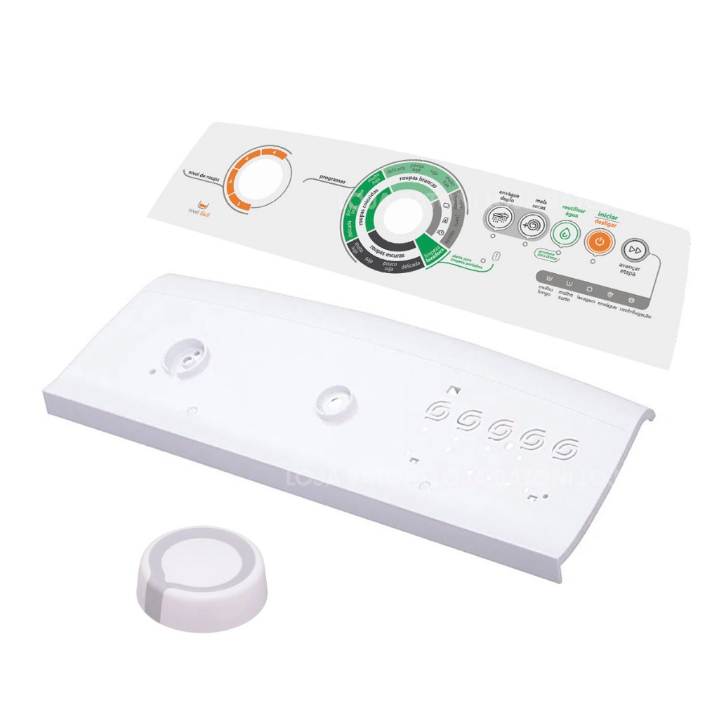 Kit Console + Painel + Botão Lavadora Consul Facilite Cwc10 | Shopee Brasil