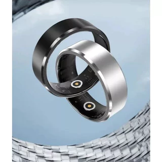 Anel Inteligente Smart Ring com Rastreador De Saúde Freqüência Cardíaca À Prova D'agua Com bateria