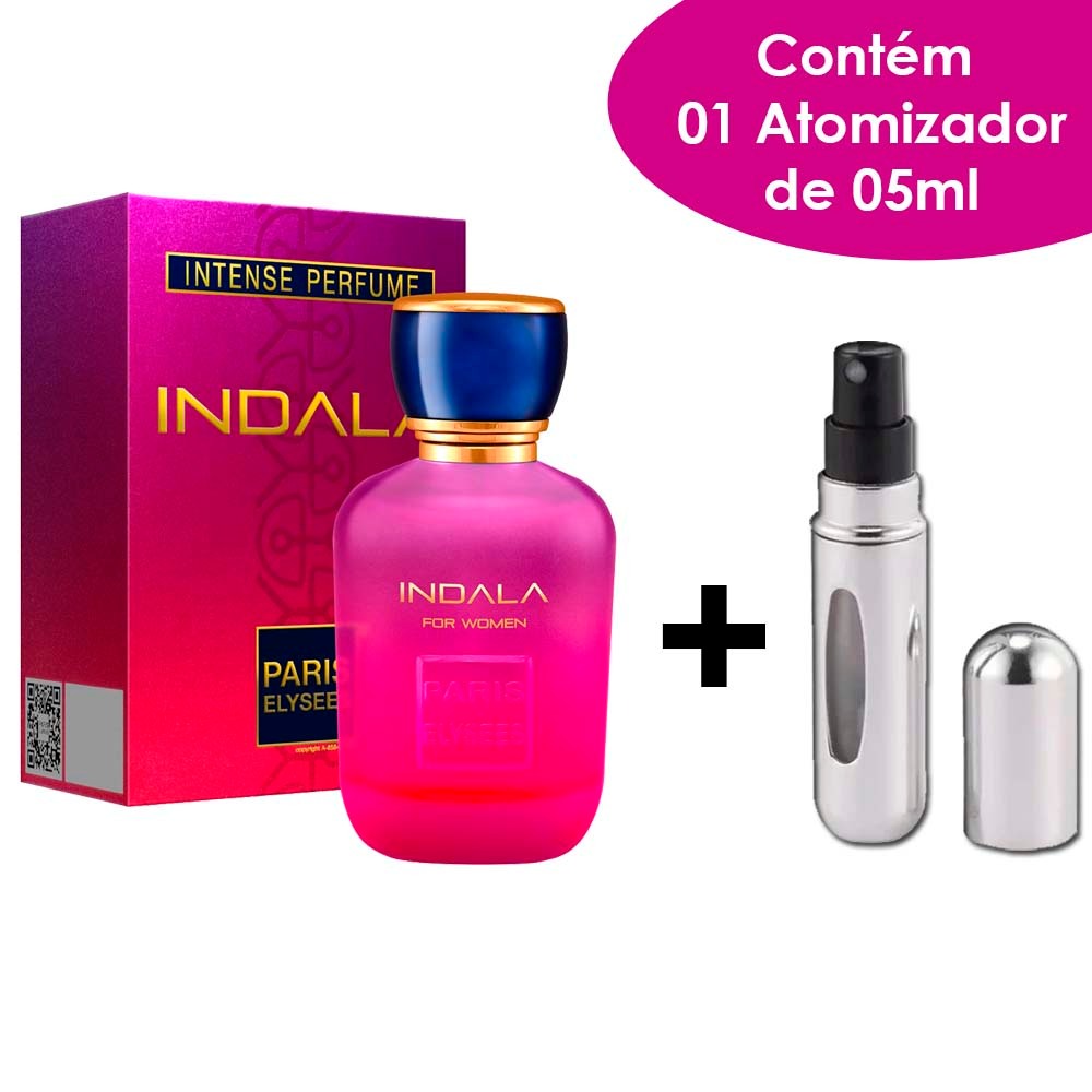 Perfume Indala EDT 100ml Paris Elysees + 01 Atomizador 05ml | Shopee Brasil