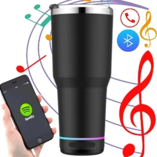 Copos com Caixa de Som Térmico 900ML MN-889 sem LOGO