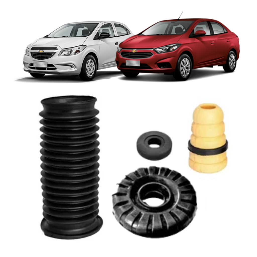 Kit Completo Amortecedor Dianteiro Com Rolamento Onix Prisma 2013 2014 ...