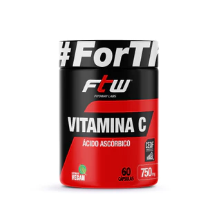 VITAMINA C Pote 60 CÁPS (750mg) - FTW