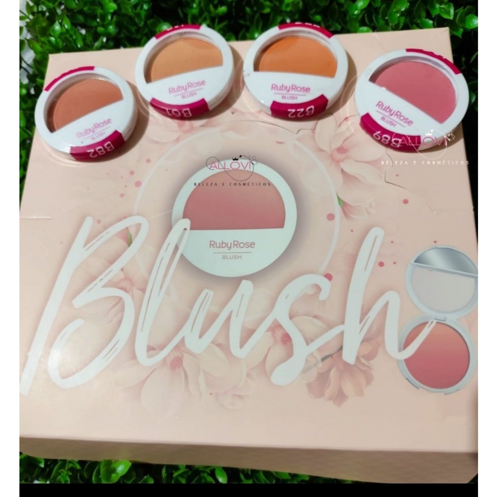Blush Ruby rose compacto powder | Shopee Brasil