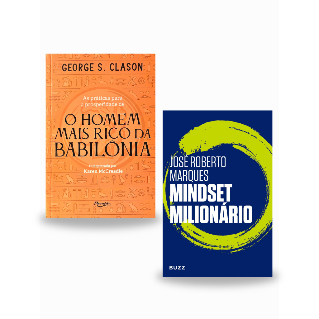 Mindset Milionário + O Homem Mais Rico da Babilônia | Transforme sua ...