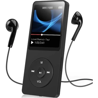 MP3 Player HIFI Bluetooth 5.0 Música Esporte Alto-Falantes MP4 Media FM Rádio Gravador De Voz Ebook Leito