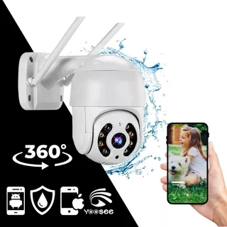 Kit Câmera A8 Yoosee de 4 á 16 Câmeras Segurança Monitora 24 horas Sensor de Movimento
