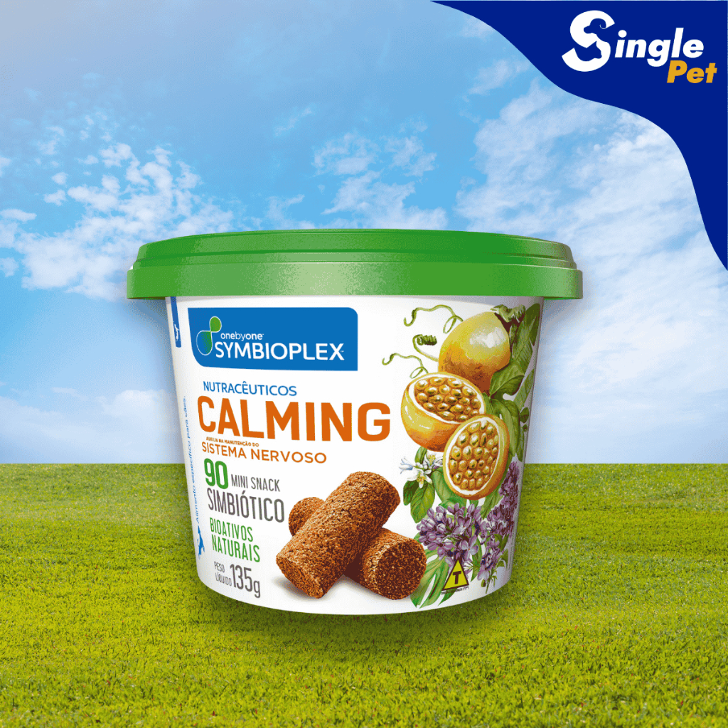 Symbioplex Snack Calming 90 Mini Snacks Cães Pets 135g | Shopee Brasil