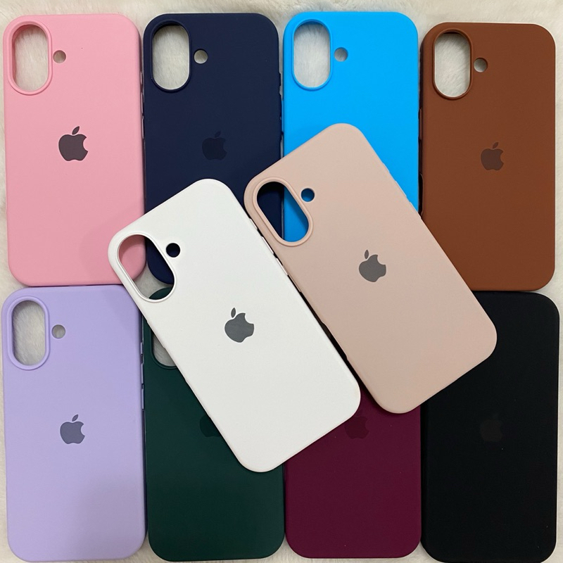 Capa Capinha Case IPhone 16/16Pro/16Promax Silicone Várias Cores e Modelos Excelente Qualidade