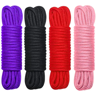 Kit Com 2, 3 ou 4 Cordas Shibari Bdsm Para Restringir Movimentos 5M ou 10M
