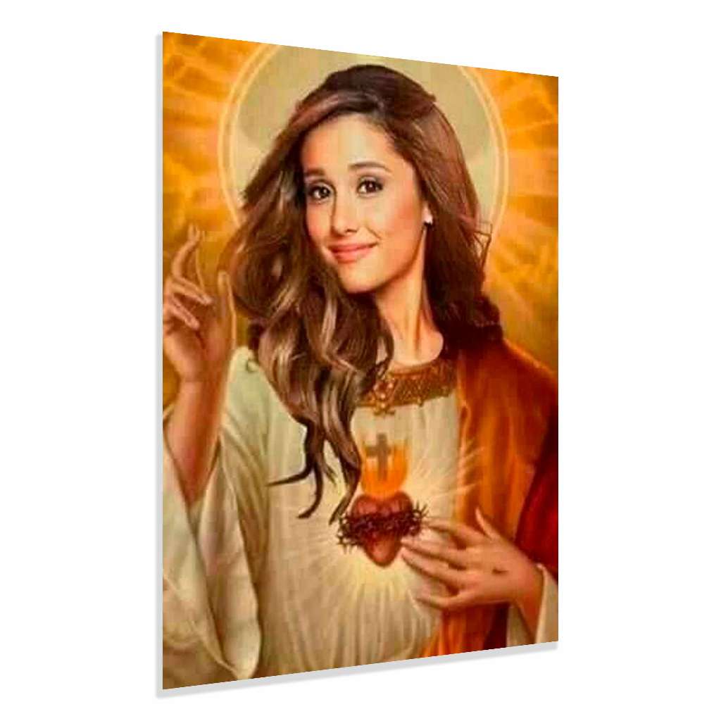 Quadro Decorativo Santa Ariana Grande