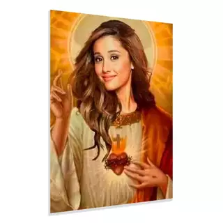 Quadro Decorativo Santa Ariana Grande