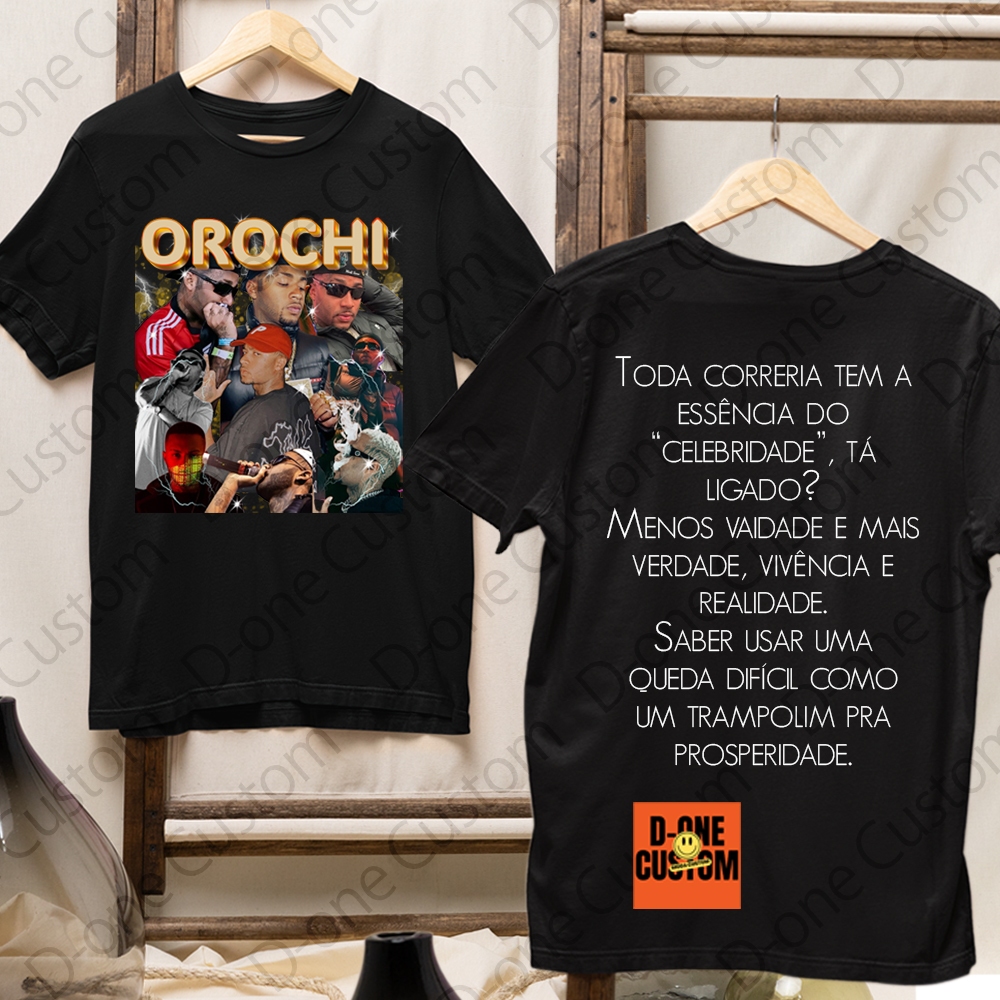 Trap Rap Camisa Justa Camisa Camiseta Orochi Toda Correria Tem A Essência  Do Celebridade