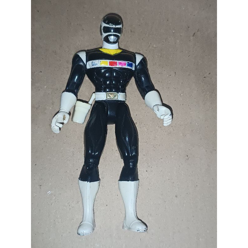 Power Rangers In Space Black Ranger Legacy | Shopee Brasil