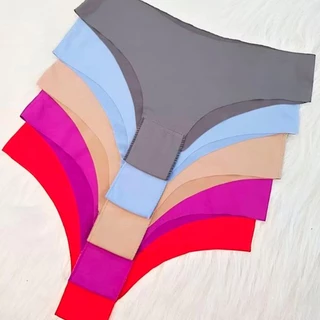 KIT 10 Calcinhas Sem Costura Tanga Laser Não Marca Moda Intima Lingerie em Oferta na Shopee