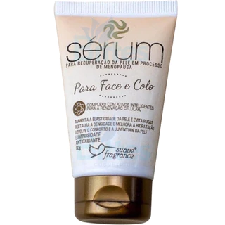 SÉRUM FACE E COLO SUAVE FRAGRANCE COSMÉTICOS EVITA RUGAS E RENOVA A PELE