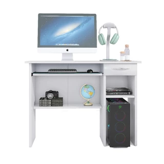 Mesa Gamer para Computador com 1 Gaveta e Espaço para CPU - Perfeita para Estudo e Escritório