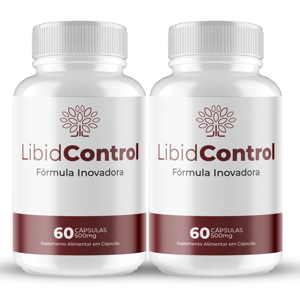 2 Frascos de Libid Control - 120 Capsulas - Hormônios Regulados - Envio ...