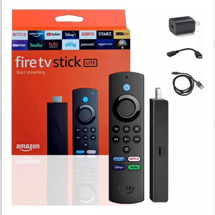 Fire Tv Stick Tv Box Lite 2 Full Hd 8gb Preto Tipo De Controle Remoto De Voz