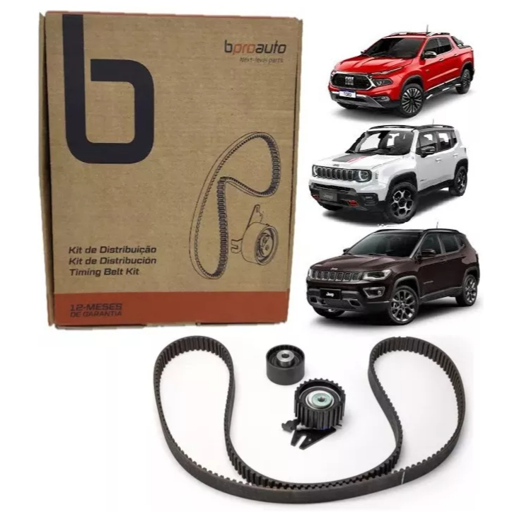 Kit Correia Dentada + Tensor Original BRPROAUTO Fiat Toro Jeep Renegade ...