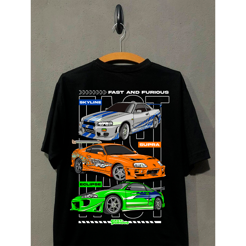 Camiseta Brian Paul Walker Velozes e Furiosos Envio Hoje | Shopee Brasil