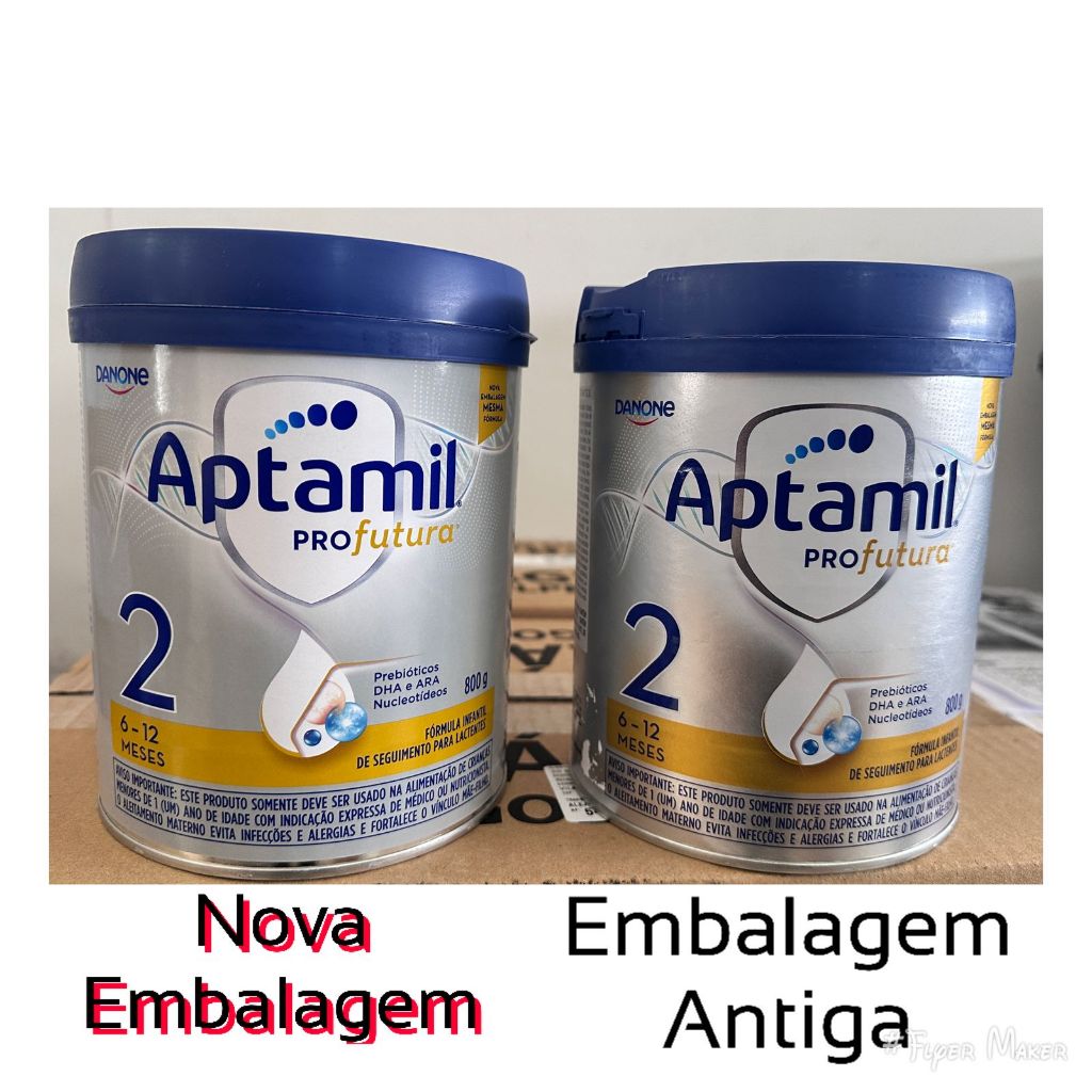 Aptamil Pro Futura STEP 2 粉ミルク ４缶 kit c/ 4 latas aptamil pro futura 2 800g cada lata NOVA EMBALAGEM