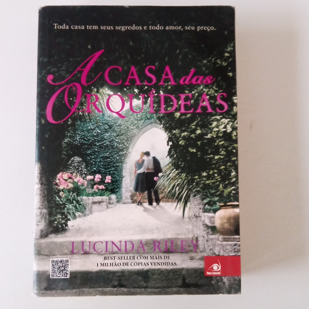 Livro A Casa Das Orquídeas Lucinda Riley No Estado Shopee