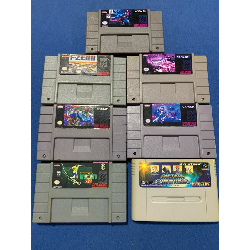 cartuchos de jogos SNES Repro ou paralelos | Shopee Brasil