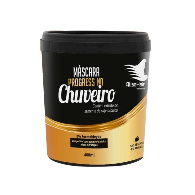 Máscara Progressiva de Chuveiro Pote 400ml Alise Hair