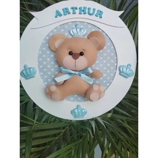 porta maternidade urso príncipe em Oferta na Shopee