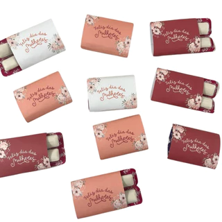 Kit 20/30/40/50 Lembrancinha Dia das Mulheres Mimo Brinde Chicletes personalizados em Oferta na Shopee