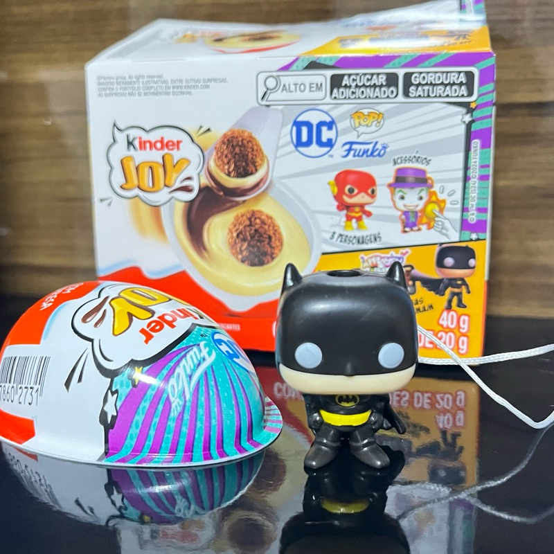 Miniatura Funko Kinder joy Coleção DC - Batman | Shopee Brasil
