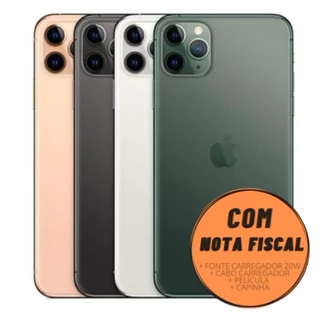 Celular iPhone 11 Pro 64GB 256GB seminovo vitrine 100% original bateria de 85% a 100% pronta entrega