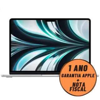 Apple MacBook Air M2 13” 15” 256GB 512GB Novo Lacrado NF + 1 Ano De Garantia Apple