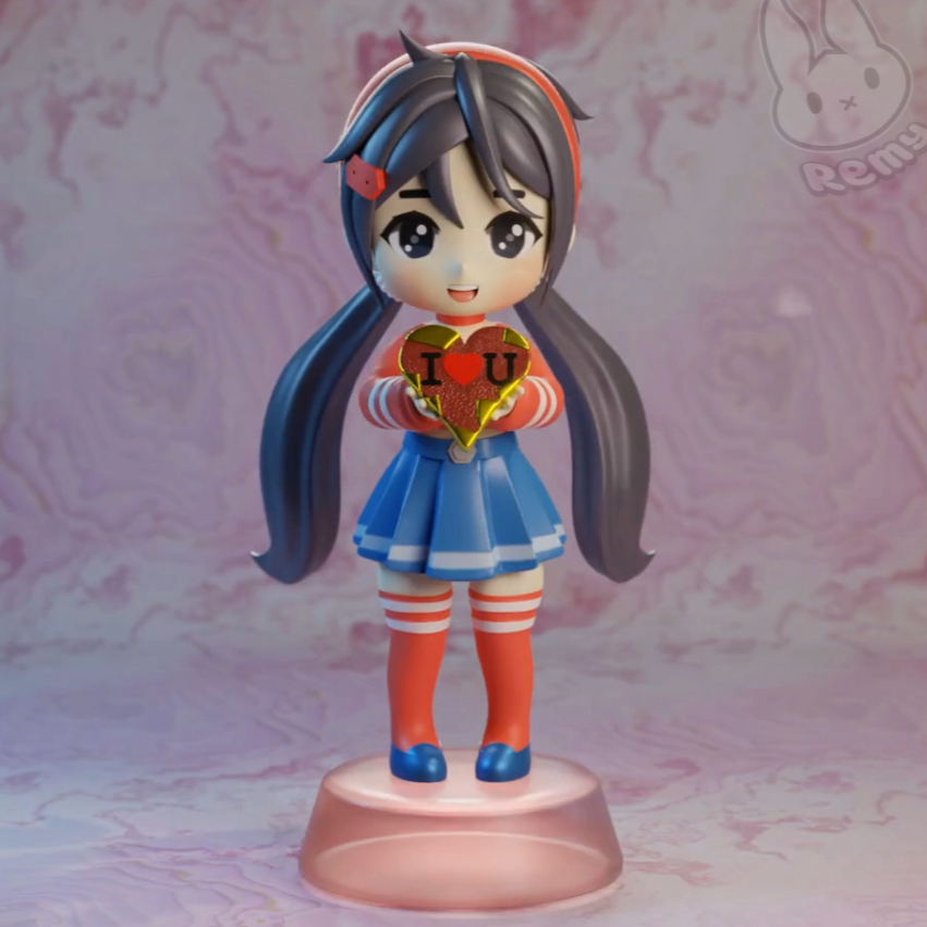 Mita Chibi - MiSide - Colecionável - Action Figure - Gamer | Shopee Brasil