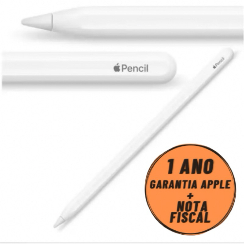 Apple Pencil 2ª Geração Novo Lacrado NF + 1 Ano de Garantia Apple