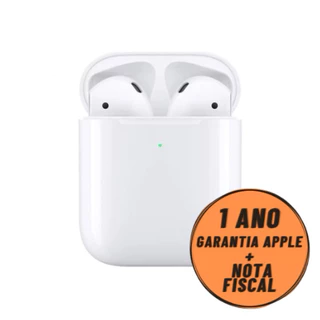 Apple AirPods 2ª Geração Original NF + 1 Ano De Garantia Apple