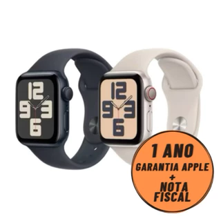 Apple Watch SE 2 40mm 44mm Novo Lacrado NF + 1 Ano De Garantia Apple