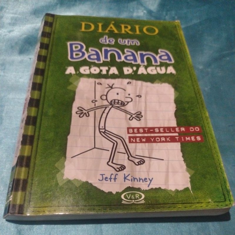 Diário de um Banana Vol 3- A Gota D'Água - Jeff Kinney | Shopee Brasil