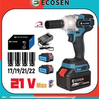 Chave De Impacto Parafusadeira Reforçada Portátil 1/2" 21v Carregador Bivolt