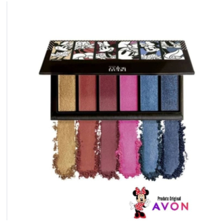 Paleta de Sombras Minnie para Olhos Avon Color Trend Coleção